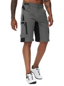 Men Cycling Shorts Mountain Bike Riding Cargo Shorts Outdoor Sports Hiking Downhill Bicycle Short Pants