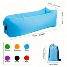 Aufblasbares Liegesofa Luftsofaset - tragbar, wasserdicht und lecksicher - geeignet für Outdoor-Aktivitäten, Strände, Wandern und Musikfestivals, dickeres und stärkeres Design für Garten, Strand, Camping und andere Anlässe Zuhause.