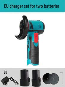 Lixadeira manual recarregável sem fio de lítio de 3 polegadas, ferramenta DIY e de reparo, máquina de polimento multifuncional portátil elétrica a bateria de lítio, remoção de ferrugem e corte multiuso tudo em um. Pequena ferramenta elétrica doméstica para corte e esmerilhamento