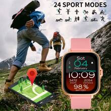 Eytlptoc Smart Watch With Wireless Call And Message Receiving, Multi-Function Sports Watch For Running And Hiking, 1.85-Inch Large Touchscreen, 250mAh Battery, Compatible With Android And IOS Phones, Fashionable Unisex Design