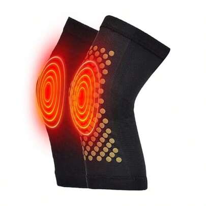 2 Pcs, Wormwood Self-Heating Short Knee Pads, Care For Joints, Transfer Love, To The Elderly Caring