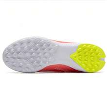 Adidas 足球鞋男 X CRAZYFAST LEAGUE TF碎釘低筒運動鞋 - 紅色 - 查看 10