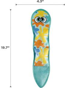 Outward Hound Tough Skinz Durable Squeaky Dog Toy With Two Tough Layers, Watermelon, Red, Medium - Rắn - Xem 7