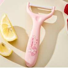 Sanrio Sanrio Kuromi, My Melody, Pompompurin Ceramic Peeler, Home Kitchen Paring Knife Cartoon Vegetable Peeler