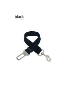 1 Cinturón de seguridad para mascotas, Cinturón de seguridad retráctil fijo para perros y gatos, Suministros para mascotas, Hebilla del cinturón de seguridad para mascotas, Tracción de poste, Arnés retráctil para gatos y perros, Accesorios para collares de perro, Suministros para mascotas para exteriores