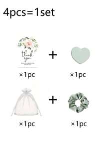 16/4 Stücke Hochzeitsfeier Herz-Spiegel-Set, Hochzeitsbegünstigungsgeschenkset mit Herz-Spiegeln, Dankeskarten, Organza-Zugband-Beutel, Brautparty-Geschenke, Brautjungfern-Geschenke, Hochzeitstisch-Mittelstück-Dekoration, tragbare kompakte Spiegel, Geschenke für Neuvermählte, Partybegünstigungen, geeignet für Geburtstagsparty, Junggesellinnenabschied, Spa-Partys