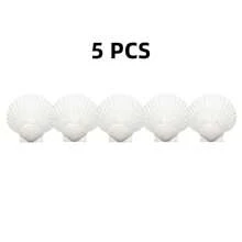 Conchas de vieira naturais grandes de 6 a 8 cm, conchas brancas do mar para decoração, conchas reais para artesanato, pintura, festa temática do oceano, casamento, 1/5/10 peças