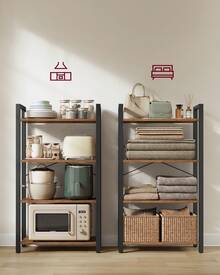 Storage Rack - بني + أسود - مشاهدة 2