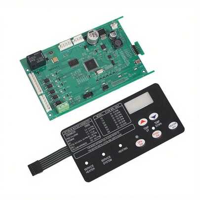 Pentair MasterTemp NA/LP Models - Compatible Control Board Assembly 42002 - 0007S, Including 472610Z Switch Pad