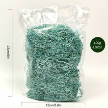 100g/3.52oz Artificial Simulated Reindeer Moss, Handmade Decorative Moss For Crafts, Potted Plants, DIY - Multicolor - View 16
