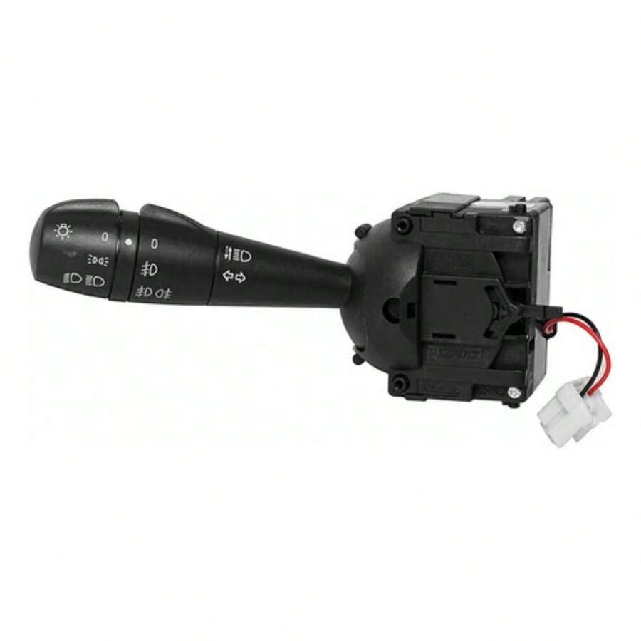 Adecuado para el interruptor de combinación de señal de giro de la manija de control de luz de Renault Logan 2015-2019. - Negro - Ver 1
