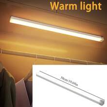Đèn cảm biến chuyển động LED, Tự động gắn, Đèn ngủ LED, Đèn hình chữ C có thể sạc lại, Đèn tủ quần áo, Đèn nền cầu thang, Thích hợp cho nhà bếp, Đèn LED, Đèn tường, Đèn Led Luz, Đèn, Đèn phòng ngủ - Nhiều màu - Xem 15