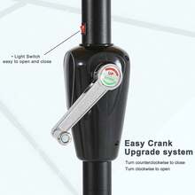 Outdoor Parasol, Stand And Base - 深綠色 - 查看 10