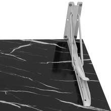 YUNRUX Folding Tables - Black - View 4