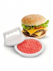 1 Set Hamburger Press, Patty Press, Cheeseburger Press, Creative Burger Press, Non-Stick Burger Press, Milk Cheese Vegetable Pie Mold, Suitable For RV, Restaurant And Party, No Battery Required