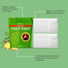 Ximonth Herbal Foot Patches: Gentle Relief From Discomfort  A Spa-Like Experience For Smooth, Soft Feet At Home - White - View 4