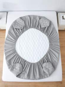 1 件防水床垫保护套，超柔软绗缝床垫套，透气无噪音，可机洗，适用于卧室、酒店、客房、宿舍（无枕套） - 白色 - 查看 9