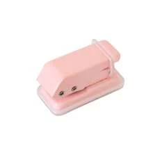 1 pièce, Perforateur 2 trous de couleur unie, perforateur manuel portable pour fournitures de reliure de bureau, journaux scolaires, scrapbooking, perçage de trous de papeterie, cadeaux de Thanksgiving, Noël et Nouvel An.