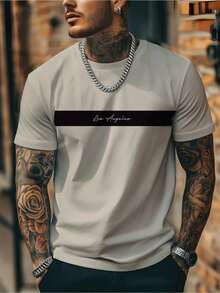 Men's Los Angeles Shirt Premium Mesh T-Shirt 100% Cotton Imported Blouse New Arrival CHEAP