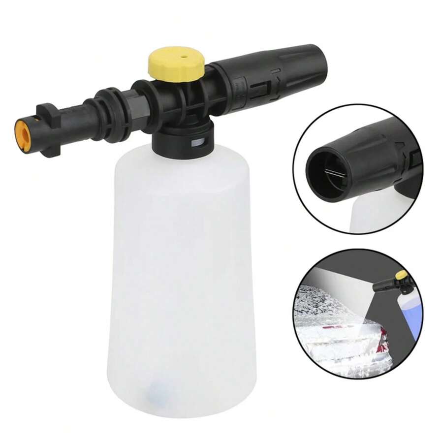 Snow Foam Lance Car Soap Foam Generator High Pressure Washers For Karcher - White - View 1