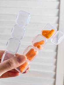 便携式精致防氧化透明塑料盒首饰盒项链耳环托盘耳环收纳盒展示储物盒批发