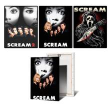 1 pièce Affiche murale sans cadre, S-Crier H-Film d'horreur Crier Affiche Art HD, Coller au mur, Imperméable, Décoration de maison, Salon, Chambre, Bar, Esthétique, Pop, Cadre en option