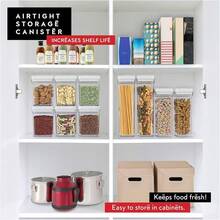 New  Pasta Storage Containers For Pantry - Set Of 2  Airtight Spaghetti Container Storage - I For Spaghetti & Noodl,  Pantry Anization And Storage, Keeps Food Frh - Set -2 Pasta - 2 Quarts - View 2