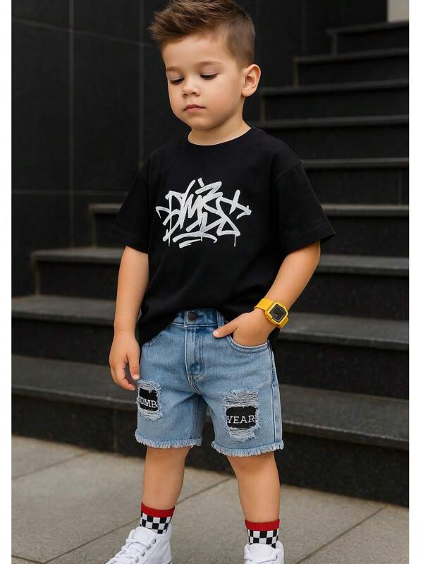 bermuda Jeans menino Infantil Masculina – Confortável | Tamanhos 2 ao 12 anos