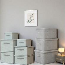 Large Capacity Foldable Clothing Storage Box, Multi-Purpose Organizer Bin For Wardrobe, Home Use - Multicolor - View 7