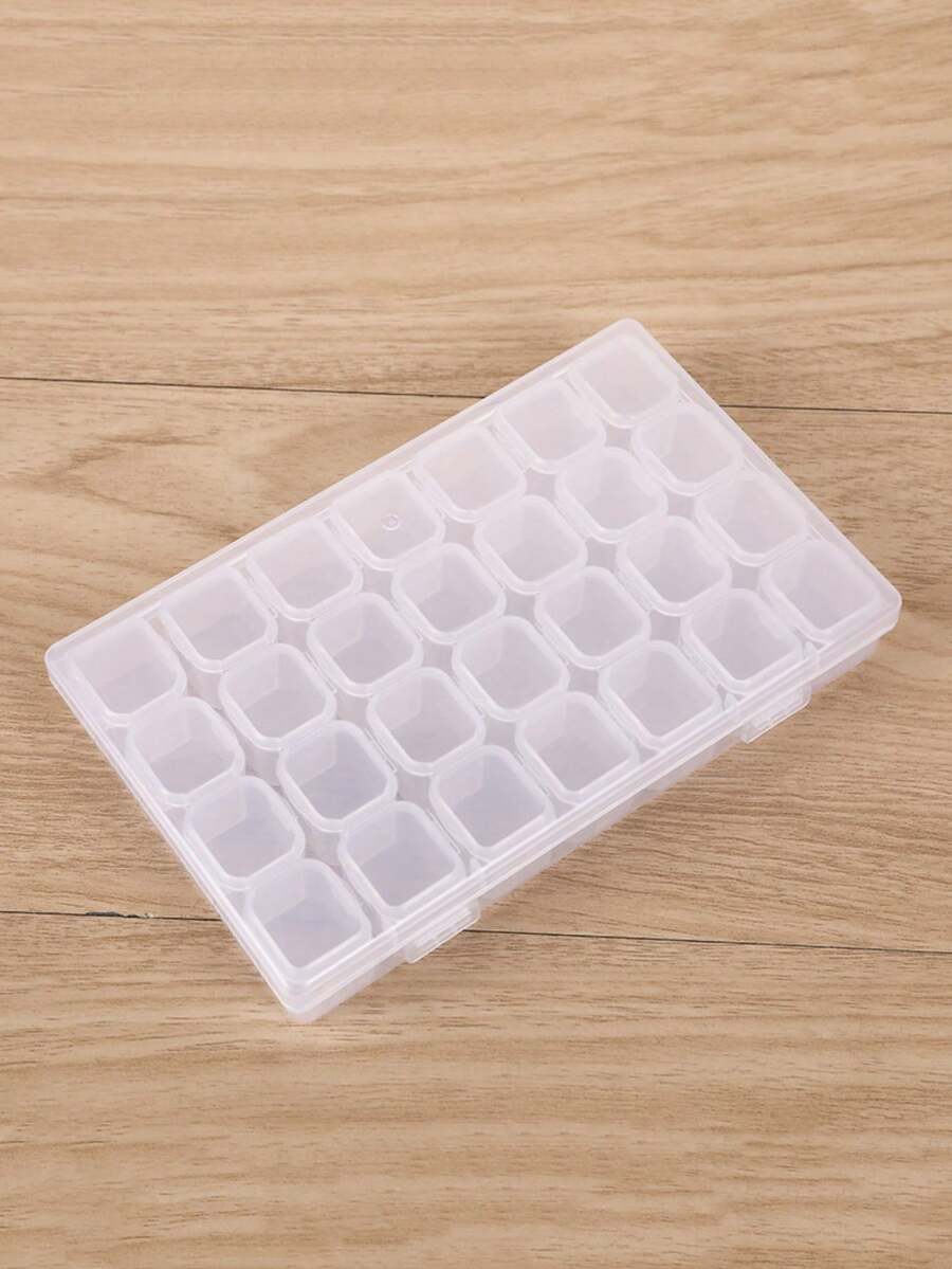 便携式精致防氧化透明塑料盒首饰盒项链耳环托盘耳环收纳盒展示储物盒批发