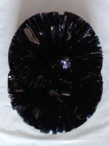 1 pieza Pompón multicolor brillante, pompones para animadoras, accesorio para eventos deportivos y actuaciones de aeróbic, suministros para danza y gimnasia, pompón de doble cabeza arcoíris