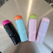 1 buc/3 buc sticle de apă multi-piesă color dopamină 1250 ml + 700 ml + 300 ml cu mâner, sticlă de apă cu paie de mare capacitate, atractivă și practică, potrivită pentru călătorii, sport, uz la birou, diverse cadouri de sărbători și ziua de naștere