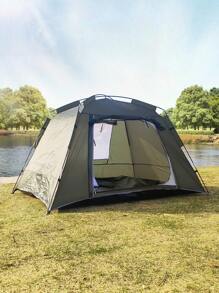 1 Peça Barraca de Camping ao Ar Livre, Fácil de Montar, À Prova d'Água e com Proteção Solar, Adequada para 1-3 Pessoas