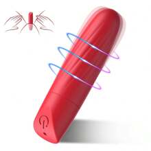 Vibrador en forma de bala recargable por USB, estimulador clitorial, masturbador vibrador para estimular la vagina, juguete sexual para mujeres