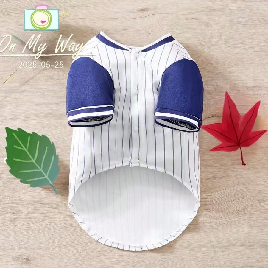 Dog Clothes Striped Shirt For Small Dogs, Schnauzer, Teddy, Poodle, Puppy, Kittens, Anti-Shedding