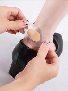 30pcs Gel Heel Protectors: Adhesive Blister Pads For Heel Liners, Shoes Stickers, Pain Relief & Foot Care Cushion GripFor Outdoor,Sport,Travel,Household,Office,School - Multicolor - View 9