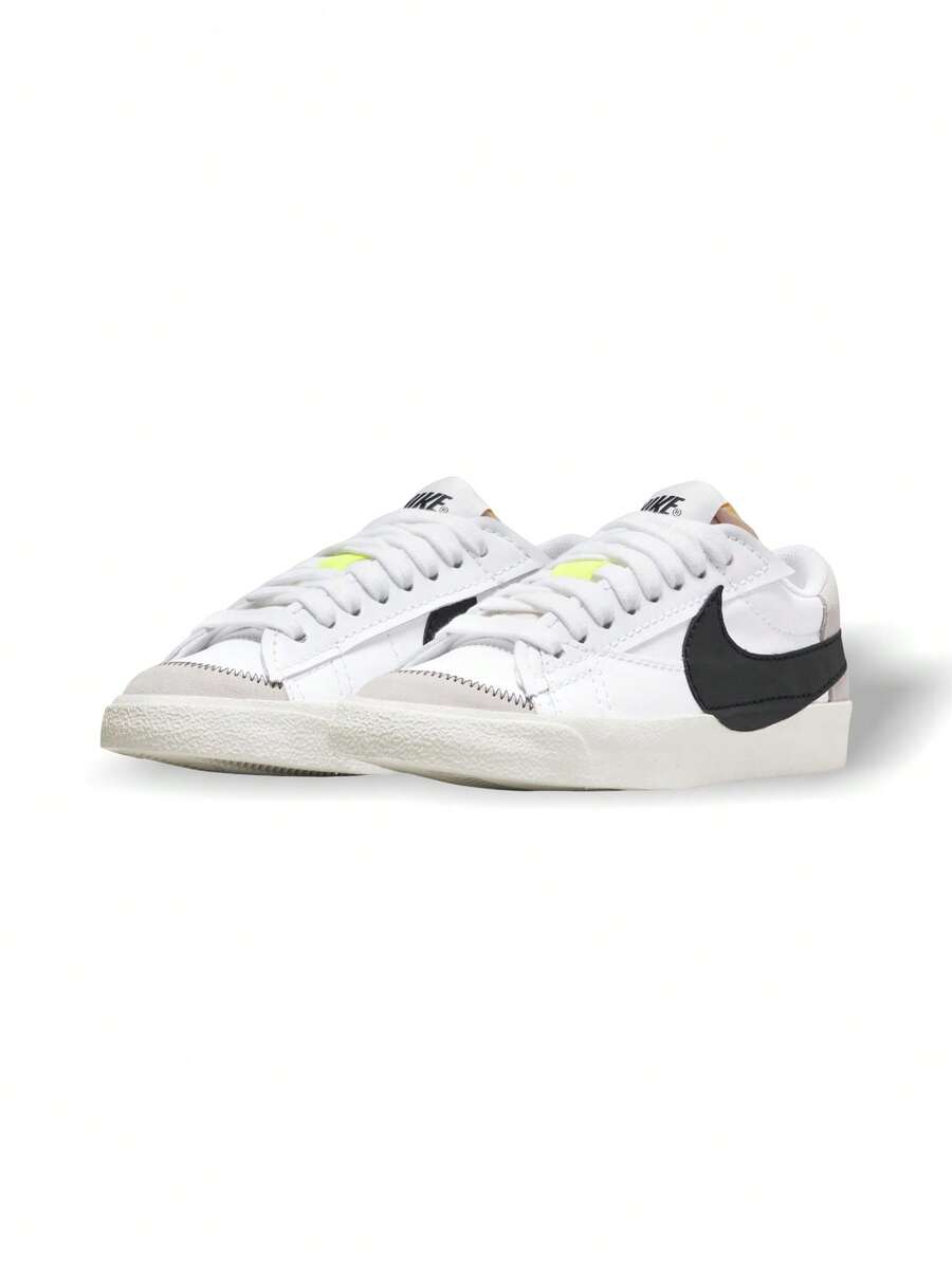 Nike Blazer Low '77 Jumbo TRẮNG - Trắng/Cánh buồm Trắng/Đen - Xem 1