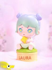 1 buc. Livrare aleatorie drăguț personaj anime figură de colecție, material PVC și ABS, dulce figură model anime, cadou minunat pentru prieteni și familie, decor mic pentru a crea un mediu relaxant