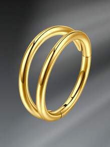 CIZME Pendientes de tuerca de acero inoxidable de 16/20 calibres para cartílago, hélice, piercings, anillos para la nariz, aro para el septum, anillos para el labio, pendientes de espalda plana para mujeres