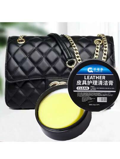 2025 New Multi-Purpose Leather Care Cream, Cleans And Conditions Leather Bags, Nourishes Leather, Suitable For Car Seats, Leather Sofas, Leather Bags, Leather Shoes, Moisturizes And Restores Sofa, Renews Plastic Parts