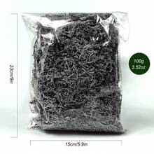 100g/3.52oz Artificial Simulated Reindeer Moss, Handmade Decorative Moss For Crafts, Potted Plants, DIY - Multicolor - View 13