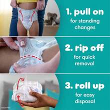 Pampers Diapers - Swaddlers 360 - Size 6, 92 Count, For Up To 100% Leakproof Premium Skin Protection - 116 - View 6