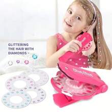 ABS Material, Mini Nail Drill Machine With Drill Pieces For Girls' Home Decoration Toys, Suitable For Children Over 6 Years Old, To Exercise Their Hands-On Ability And Cultivate Their Interests And Hobbies!