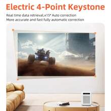 PANDA PANDA B1 Projector Support LCD Smart Android System 200 ANSI Electric Focus Keystone Home Cinema Outdoor 720P Portable Mini Projetor Excellent Sound