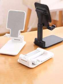 Este suporte de mesa dobrável para celular é perfeito para assistir TV, estudar e trabalhar. É portátil, está disponível em quatro cores e é uma ótima opção de presente de aniversário. - Multicolorido - Ver 3