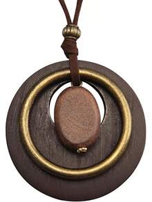Collares de madera para mujer