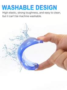 创意豌豆硅胶鼠标垫护腕可爱迷你男女办公桌腕托防滑手枕 - 彩色 - 查看 8