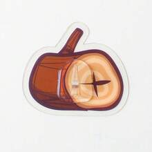 Lucky Fox Multiple Functional Wall Hooks For Hanging, Transparent Plant Shape Hooks Set, Waterproof Oilproff Adhesive Hook For Kitchen Bathroom Bedroom, 10 Pieces (Fall)