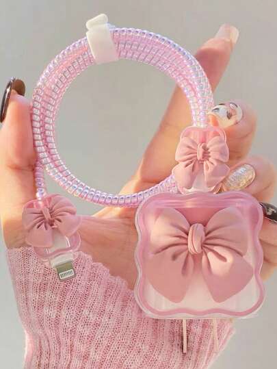 Protetor De Plugue De Carregamento e Cabo de Dados 18W 20W Laço de Fita Cores colorido