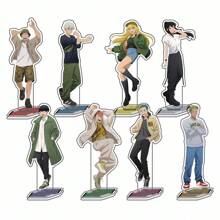 Figura de acrílico con soporte de llavero del personaje Hibino Kafka del anime y juego Kaijū No. 8, acción, cosplay, exhibición de escritorio, regalo para fans